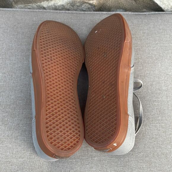 Vans gray low top casual sneakers Women's size 6 - Picture 4 of 6